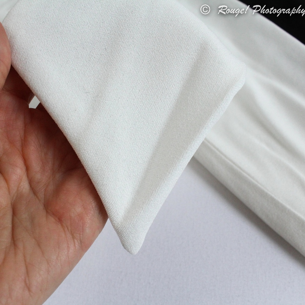 Strapless Color Block Self Tie Bodycon Midi Dress - Picture 6 of 8